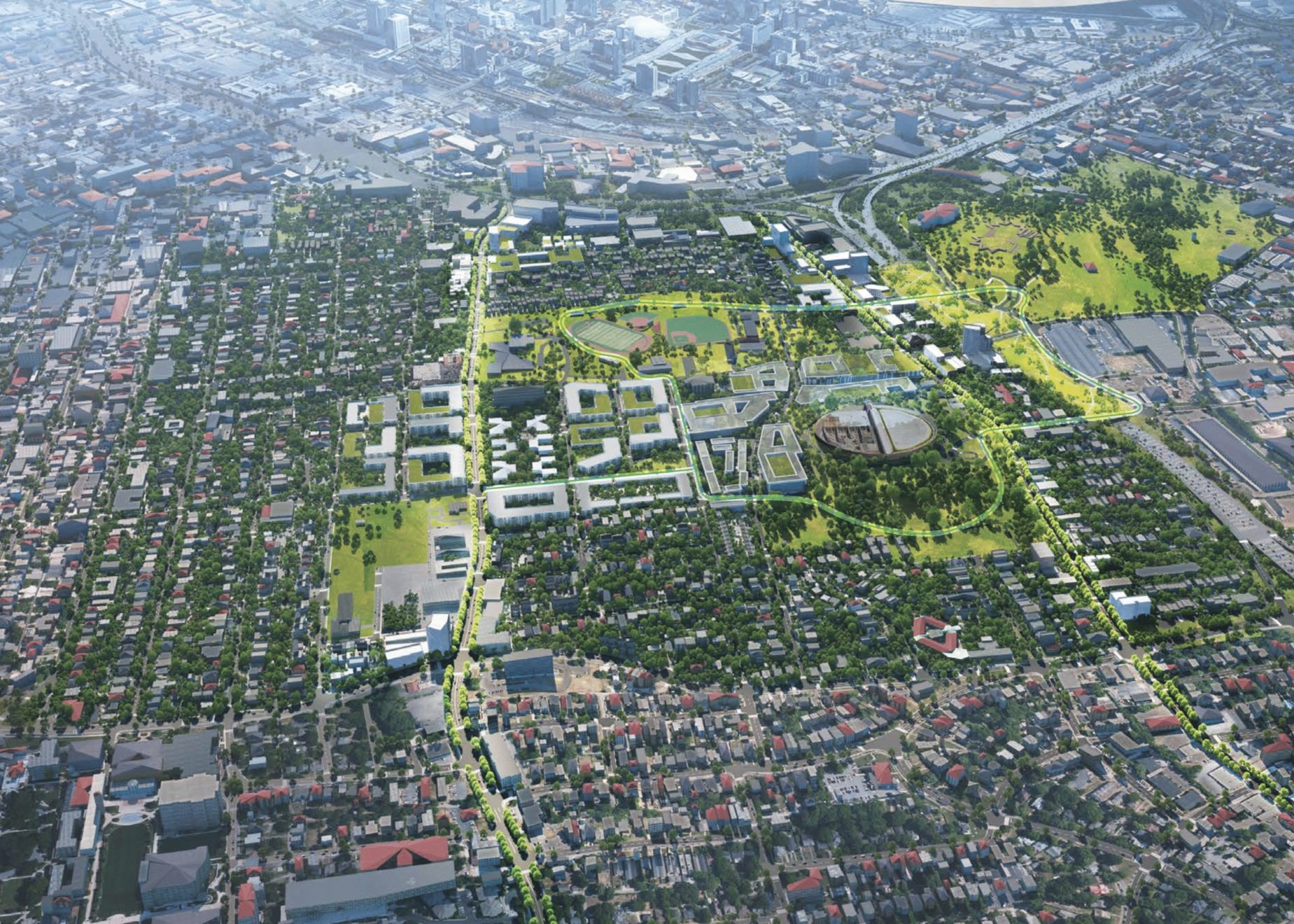Edgehill's Next 20 Years — Missing Middle feasibility analysis map