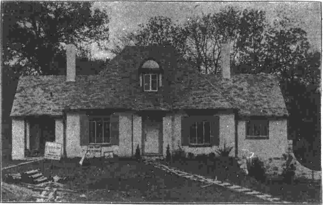 The 1927 Tennessean Model Home at 1612 North Observatory Drive